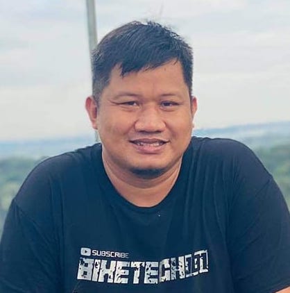 Chris Tiamzon Owner of BikeTech Performance Pampanga, Philippines